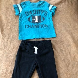 Baby’s Matching set size 3 Months